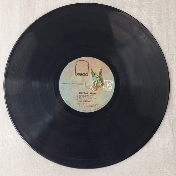 Bread Guitar Man Vinyl LP Album 1972 Elektra EKS-75047 Generic Sleeve - Picture 2 of 5